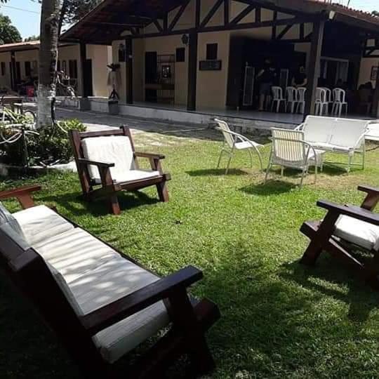 Hotel Fazenda Recanto Das Aguias Акирас Экстерьер фото